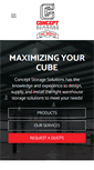Mobile Screenshot of conceptstorage.com
